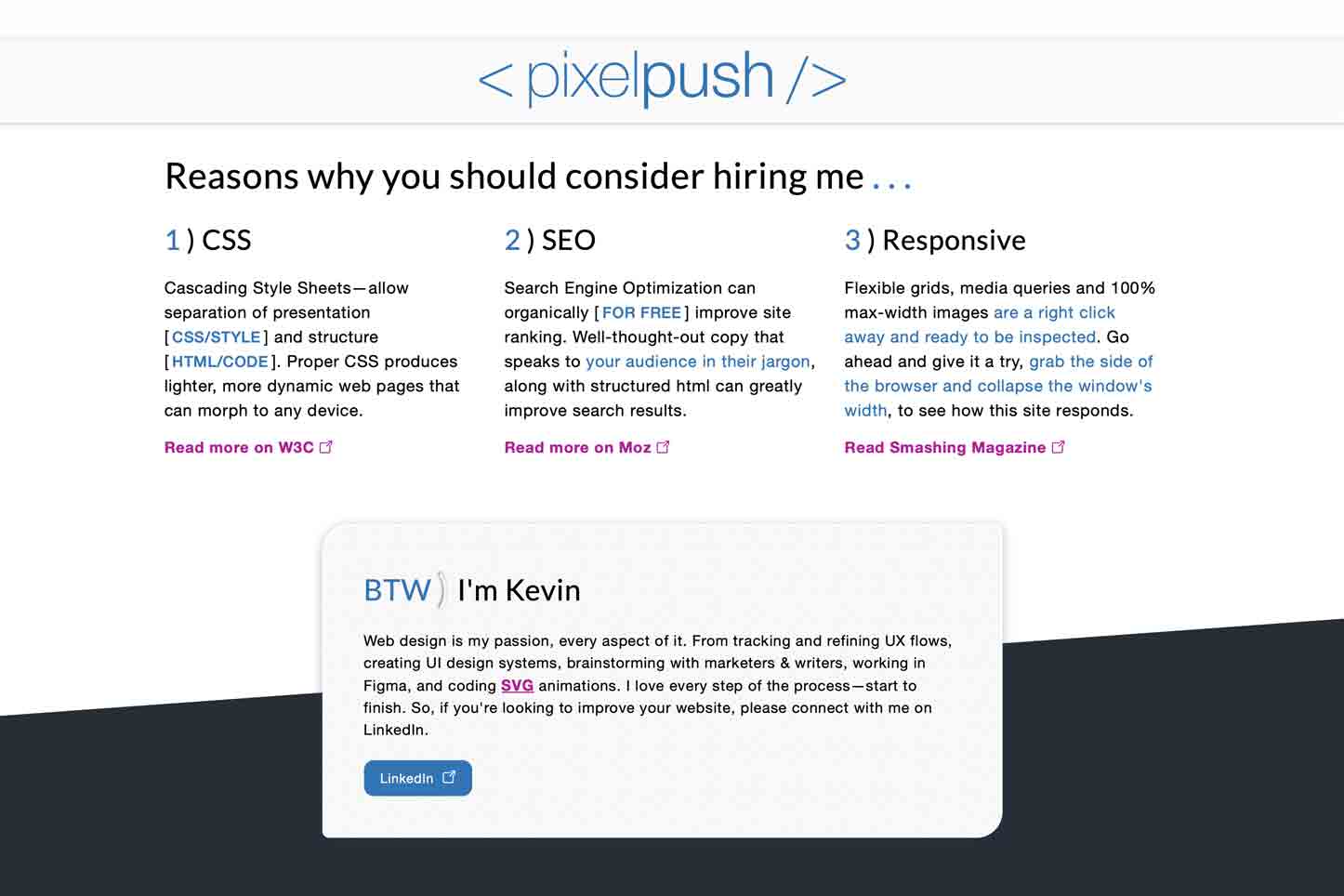 Flipping CSS site styles in a flash.